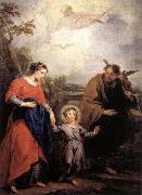 WIT, Jacob de Holy Family and Trinity painting